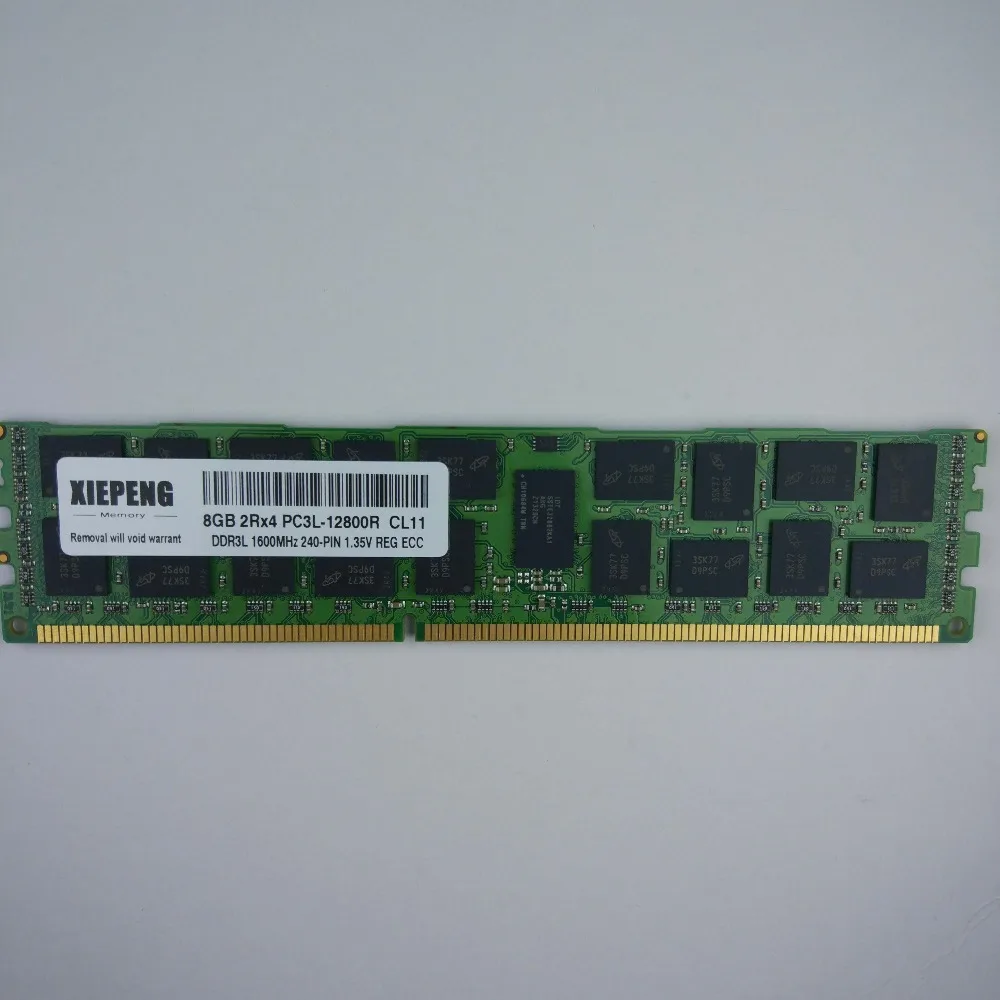 Для HP ProLiant BL460c BL465c DL360e DL360p DL385p Gen 8 Server DDR3 32 Гб 1600 МГц PC3 12800R 16 DDR3L 8G 1333 10600 REG