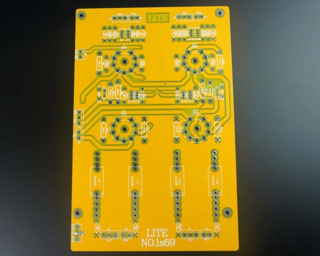 

LITE LS69 PCB Fully Balanced Tube Preamplifier PCB Blank Board 6922 Tube Power Amplifier Circuit PCB