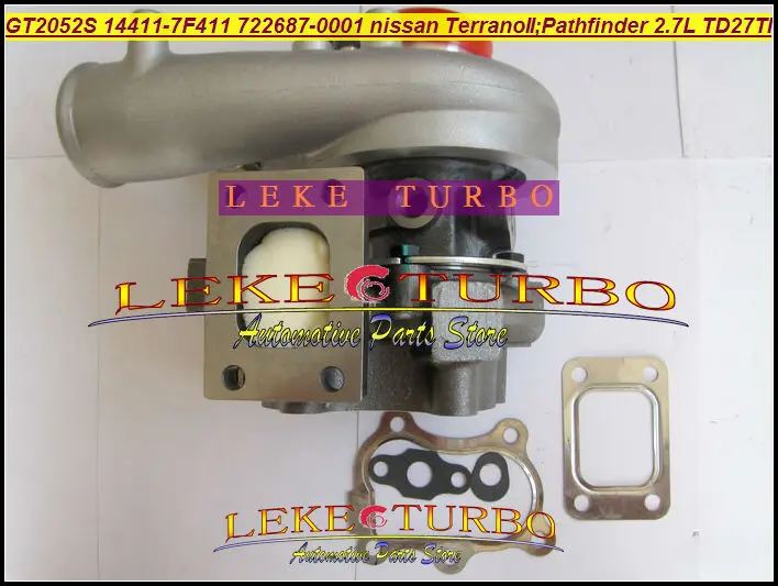 Бесплатная доставка GT2052S 14411 7F411 722687 5001S Турбокомпрессор для Nissan Terrano II 2001 Pathfinder 05