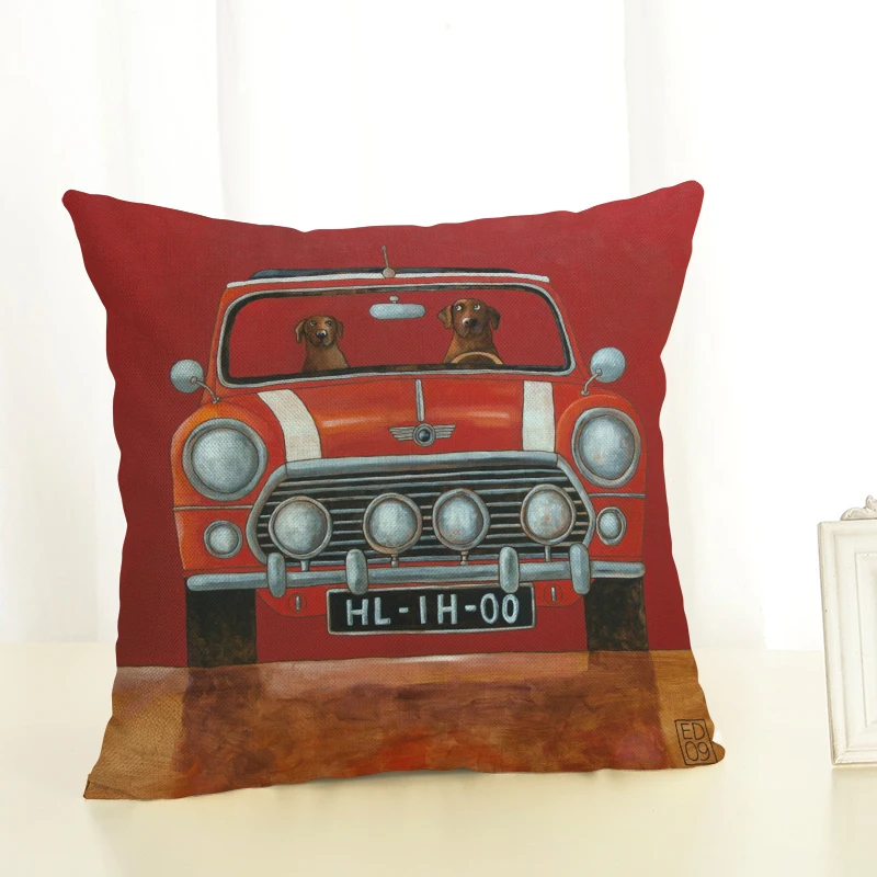 Креативная мультяшная наволочка мягкая подушка для дивана детской