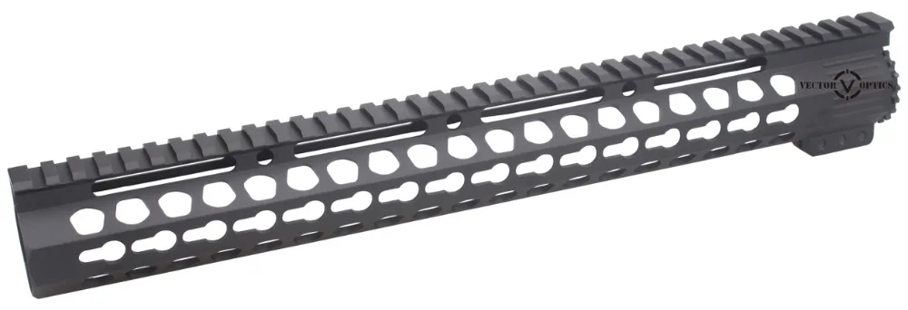 Векторная оптика ультратонкий KeyMod 15 дюймов свободный поплавок направляющая