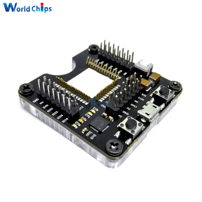 ESP32 тестовая плата малая партия ожога приспособление мин Система ESP-WROOM-32 ESP-32 ESP32S