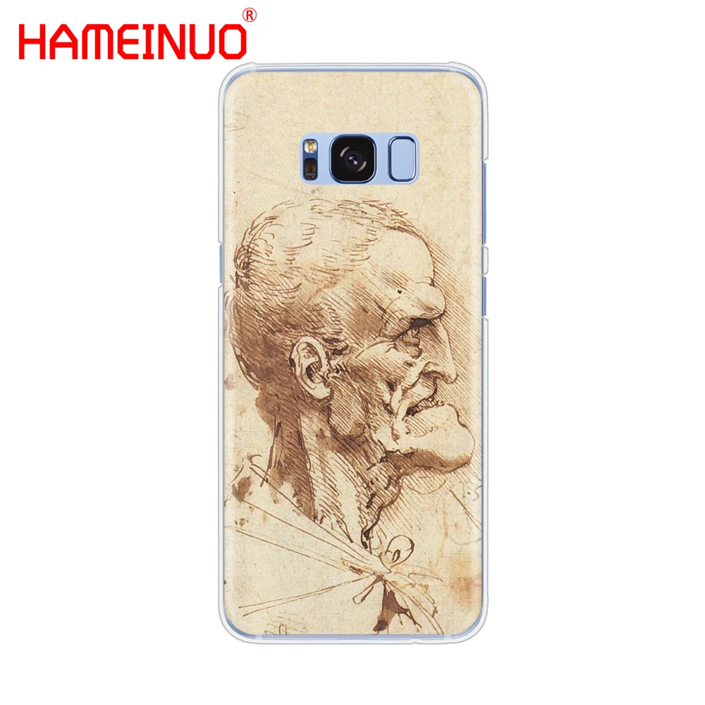 HAMEINUO Italy leonardo da vinci art cell phone case cover for Samsung Galaxy S9 S7 edge PLUS S8 S6 S5 S4 S3 MINI | Мобильные
