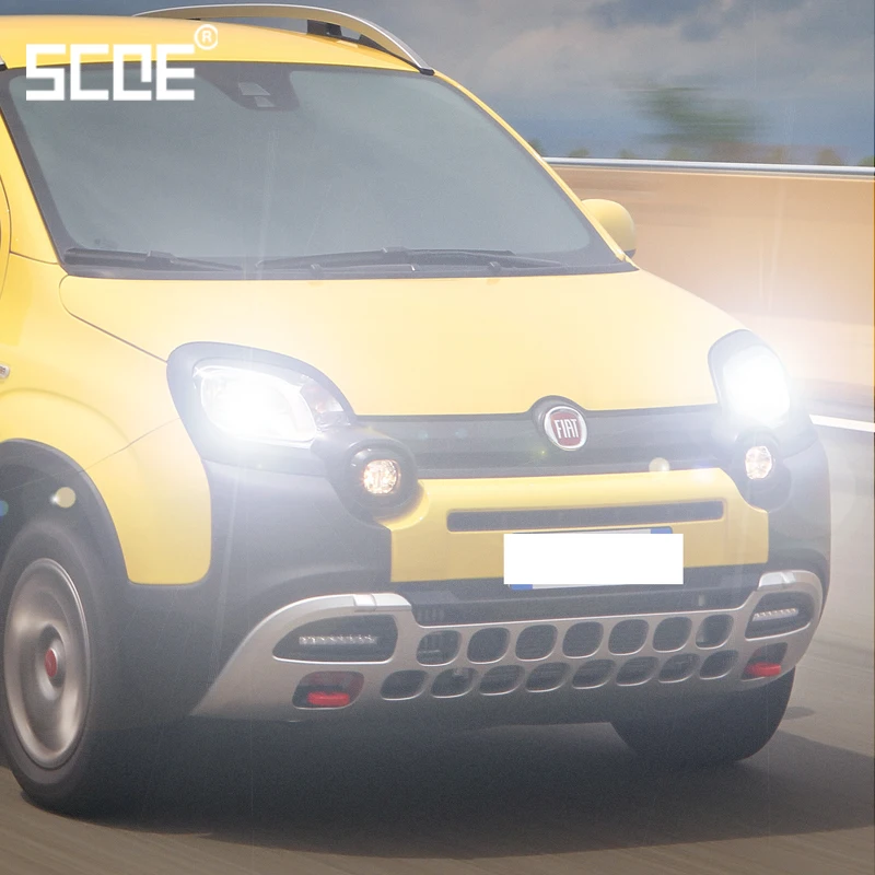 Для fiat Ducato Punto Panda Qubo Scudo Sedici SCOE 2 шт. авто дальнего света Супер галогенная лампа для