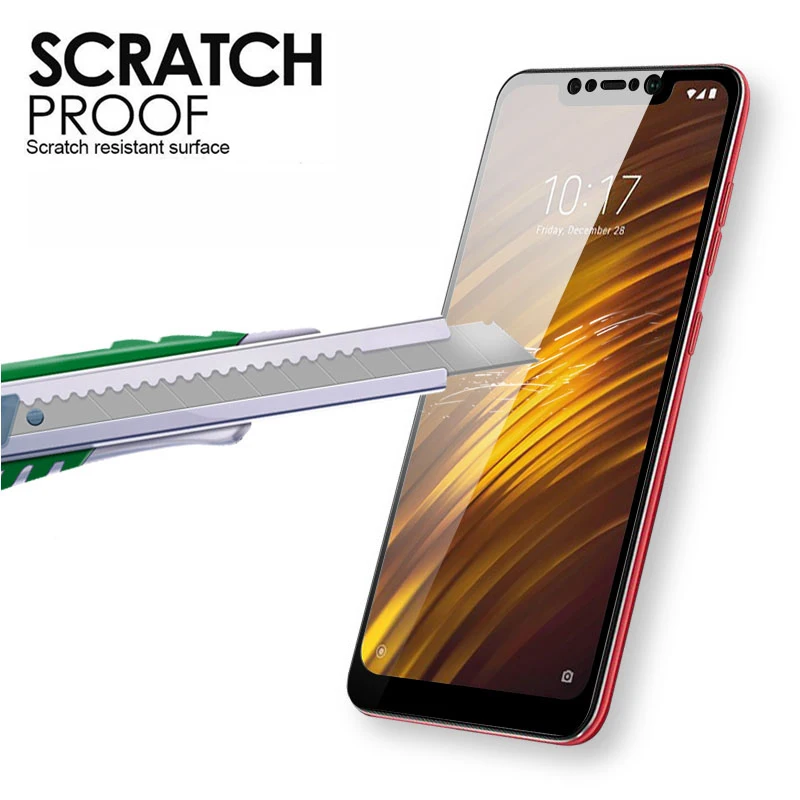 2 шт. для Xiaomi Redmi Note 6 pro закаленное стекло против царапин 2.5D Взрывозащищенная