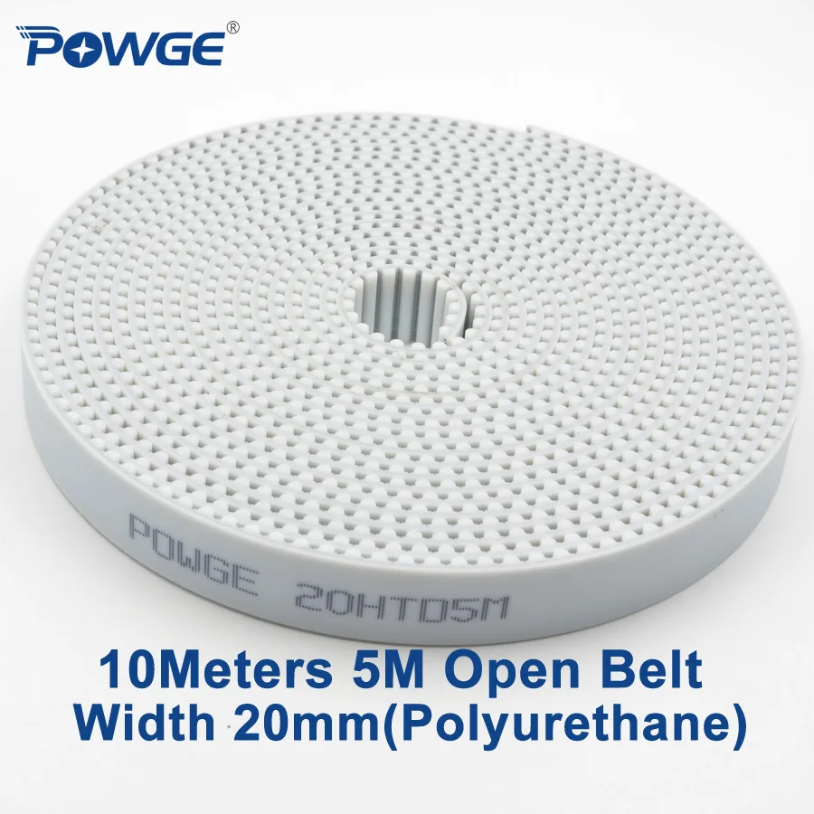 Ремень ГРМ POWGE с открытым синхронным диаметром 5 20 мм Ширина мм|htd 5m|synchronous belttiming belt