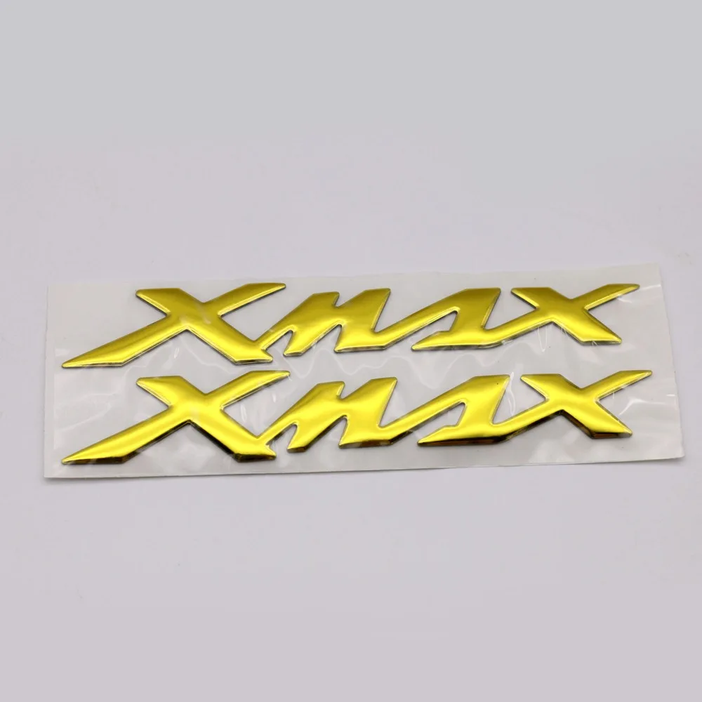 1 пара 15x5 см мотоциклетные 3D наклейки на бак эмблема для Yamaha X MAX XMAX 125 250 400|tank
