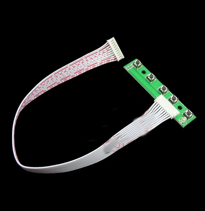 Бесплатная доставка 1 шт. 5 разъем для клавиатуры TV5 PCB800099 V.9 автомобиля ЖК дисплей