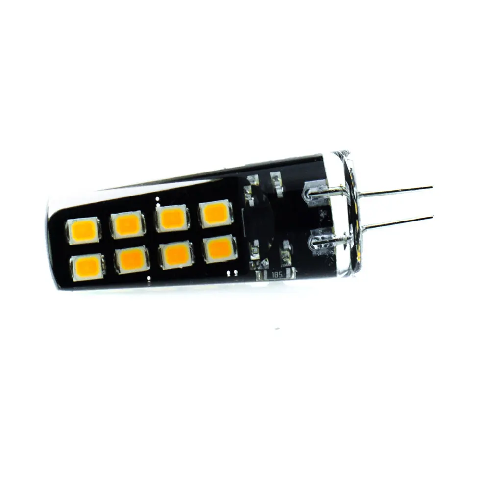 Светодиодная лампа G4 12V 24V DC 3W Bombillas светодиодная лампочка 2835 SMD Заменить 25W