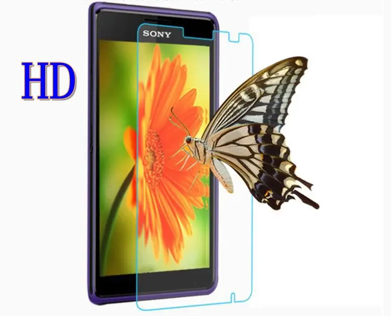 Лучшая пленка из закаленного стекла для Sony Xperia E1 E3 E4 E4g E5 стеклянная D2004 D2203 E2104 E2003