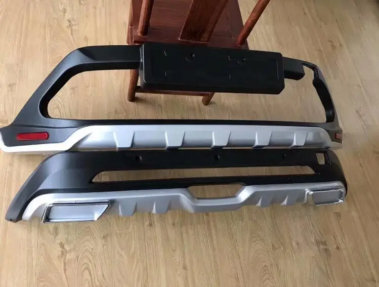 ABS 2 шт. Передний + задний бампер диффузор Защитная противоскользящая пластина для