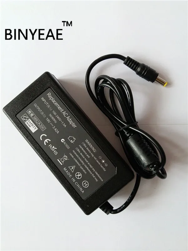 

19V 3.42A 65W AC Adapter Battery Charger for Acer Aspire 3680 4520 5315 5515 5517 5520 5532 Free Shipping