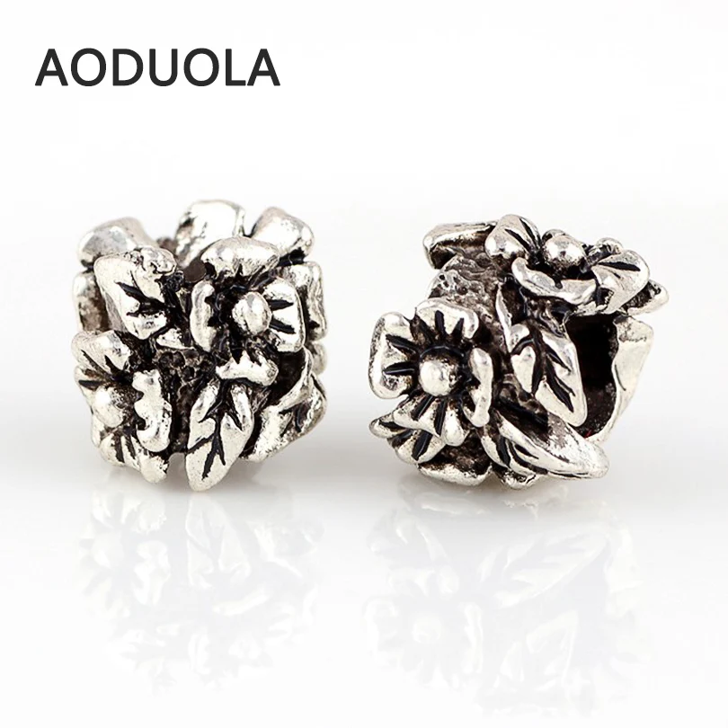 10 шт./партия бусины с серебряным покрытием | Украшения и аксессуары