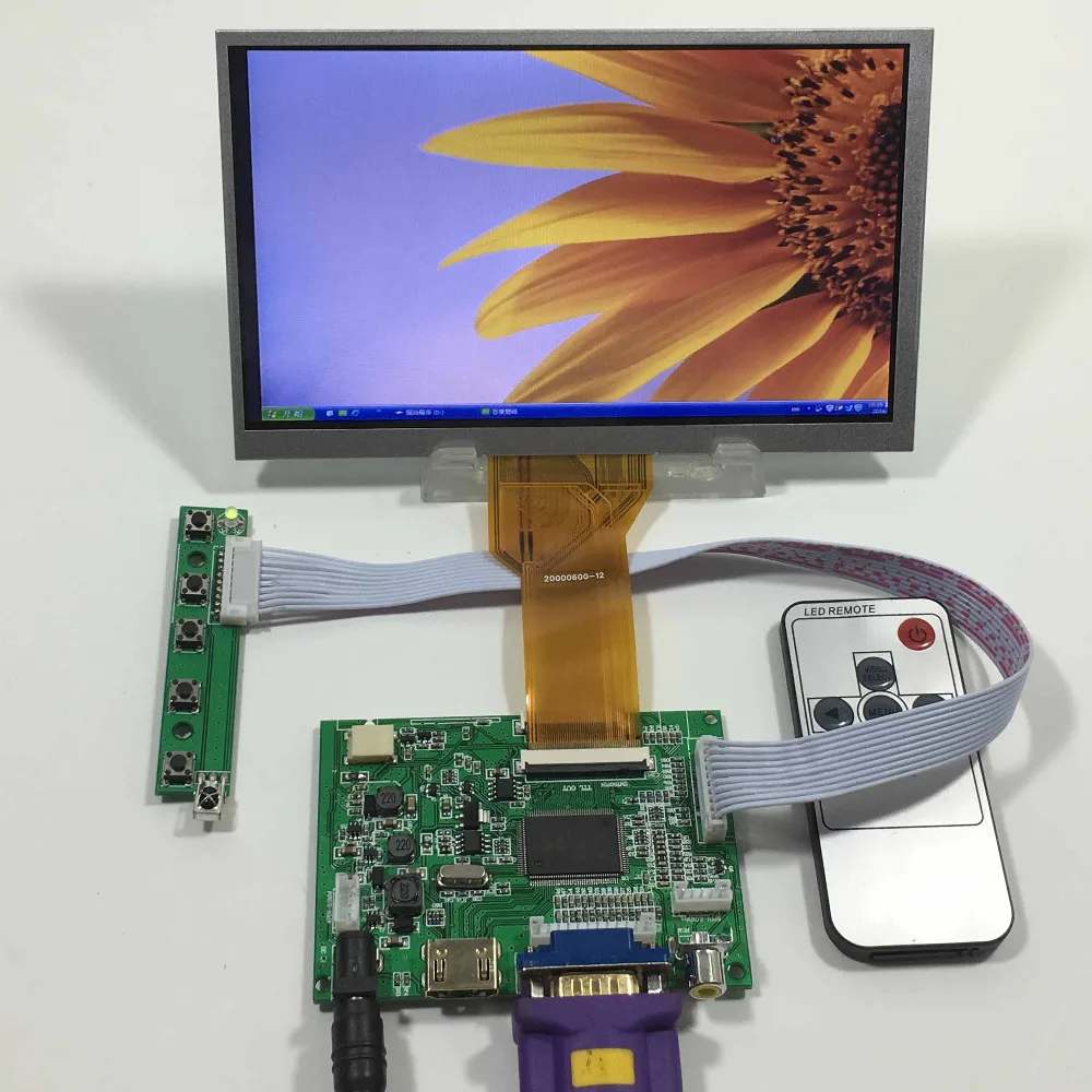 HD MI VGA 2AV LCD плата драйвера VS TY2662 V2 + 7 &quotAT070TN92 AT070TN93 800x480 ЖК экран|screen 7|screen hdmiscreen lcd |
