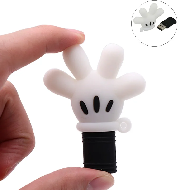 Милый мультяшный usb флеш накопитель 4 ГБ 8 16 32 64 портативный с реальной емкостью