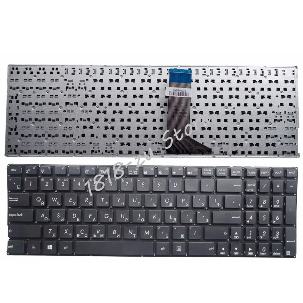 Новая русская клавиатура YALUZU для ноутбука ASUS X551M X551MAV F551 F551C F551CA F551M F551MA F551MAV R512 R512CA