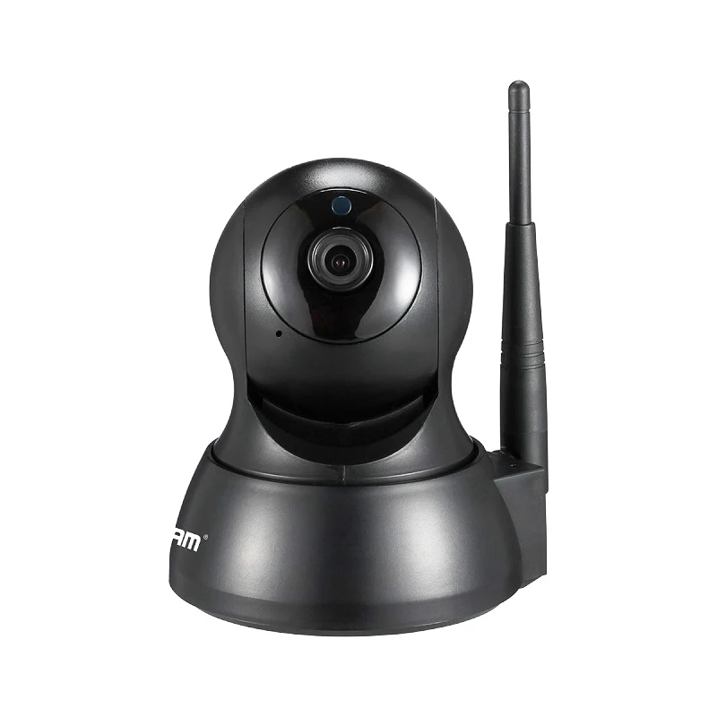 Домашняя мини камера ESCAM QF007 720 P Wi Fi ИК сигнализация Pan/Tilt IP черный/белый|ip camera black|home