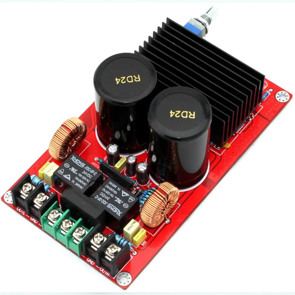 Усилитель мощности TDA8950 UPC1237 класс D 2*120 Вт готовая плата с защитной платой YJ00269 |