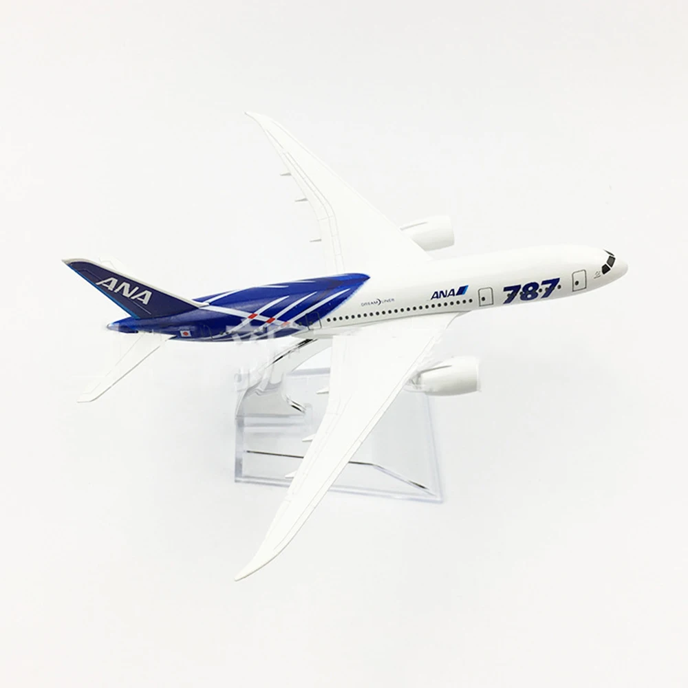 1/400 масштаб самолета Boeing 787 Ана Япония все Nippon Airways 16 см сплав самолет B787 модель