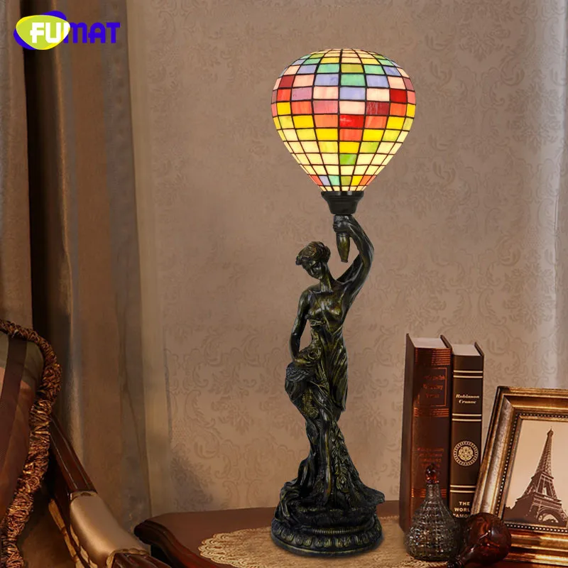Стеклянная настольная лампа FUMAT в европейском стиле креативное искусство