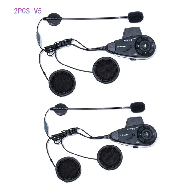 Bluetooth-гарнитура для мотоциклетного шлема V5 2017 M 2 шт. | Автомобили и мотоциклы