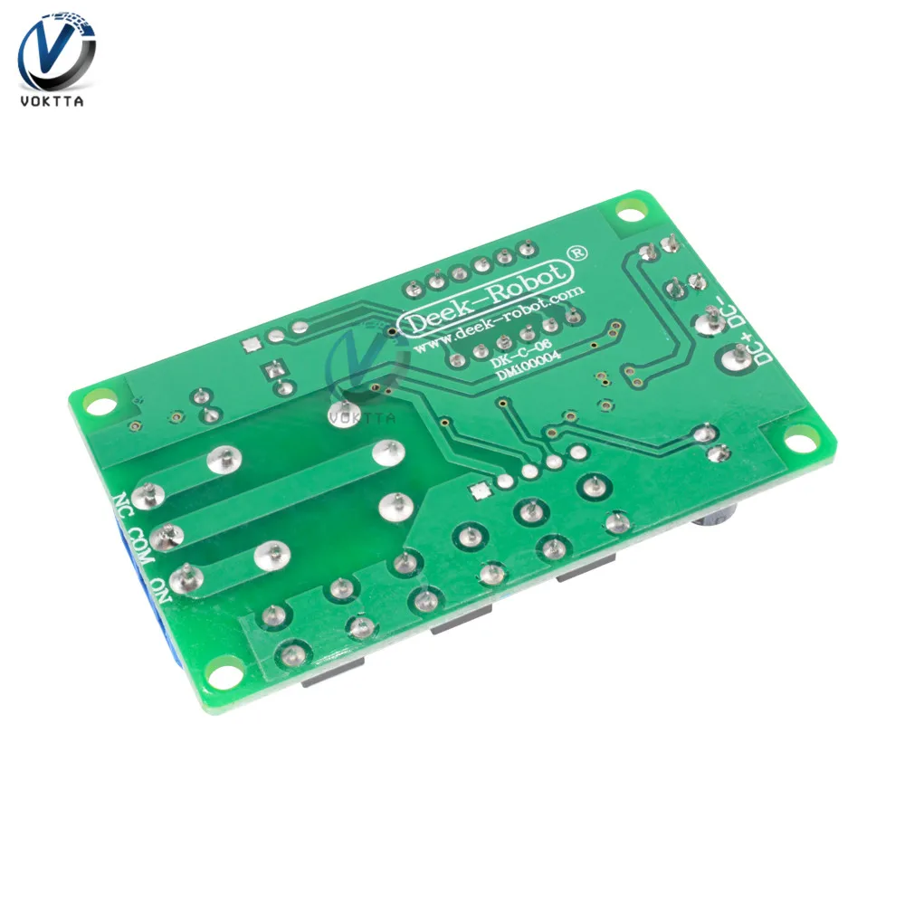 12V Timer Relay Digital LED Display Multifunction Electricity Delay Time Control Board Switch Self-lock Cycle Module | Обустройство