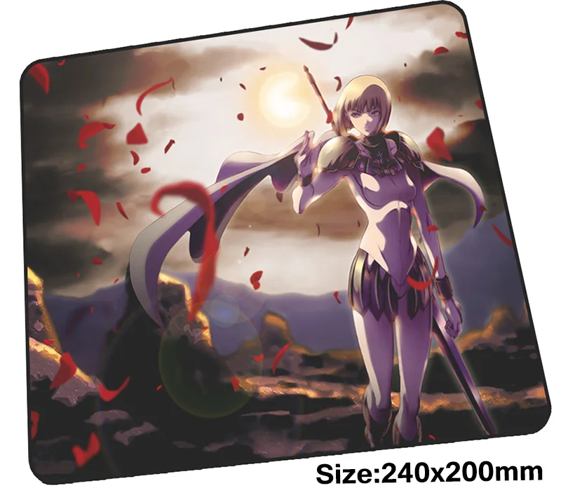 Игровой коврик для мыши claymore 240x200 мм, коврик для мыши для ноутбука, восхитительный игровой коврик для мыши, большой лучший коврик для мыши, Настольная компьютерная мышь