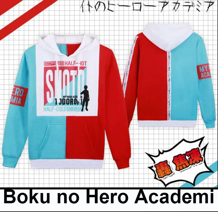 Толстовка Todoroki Shouto Boku no Hero Academi Midoriya izku толстовка Shoto одежда для косплея героев из