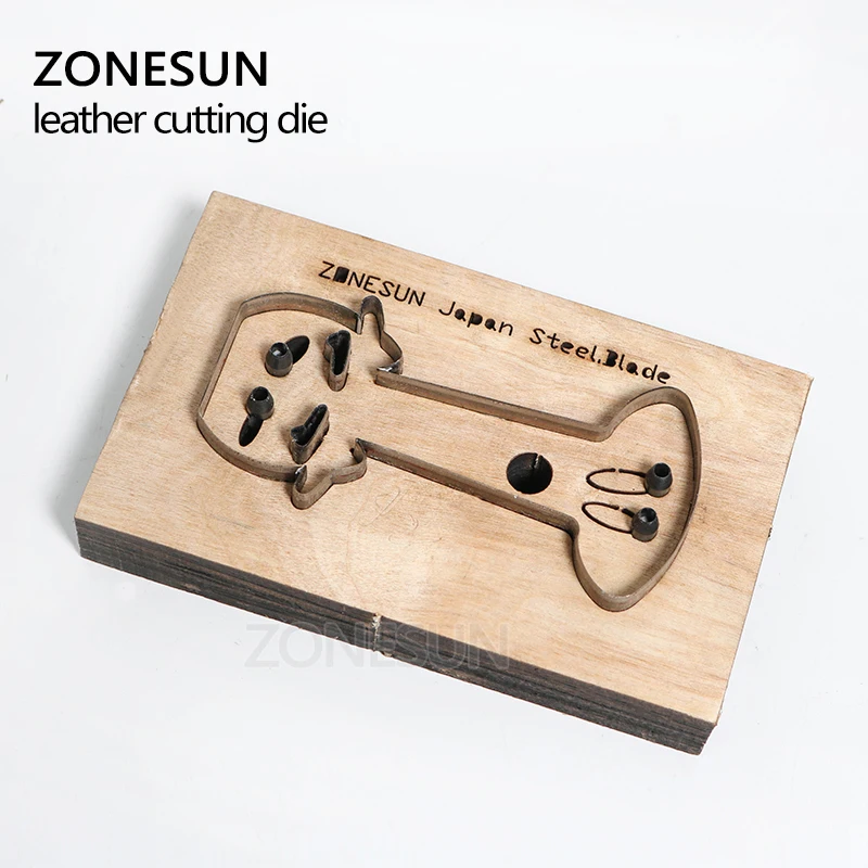 ZONESUN изготовленный по индивидуальному заказу высечка из телячьей кожи сделай сам