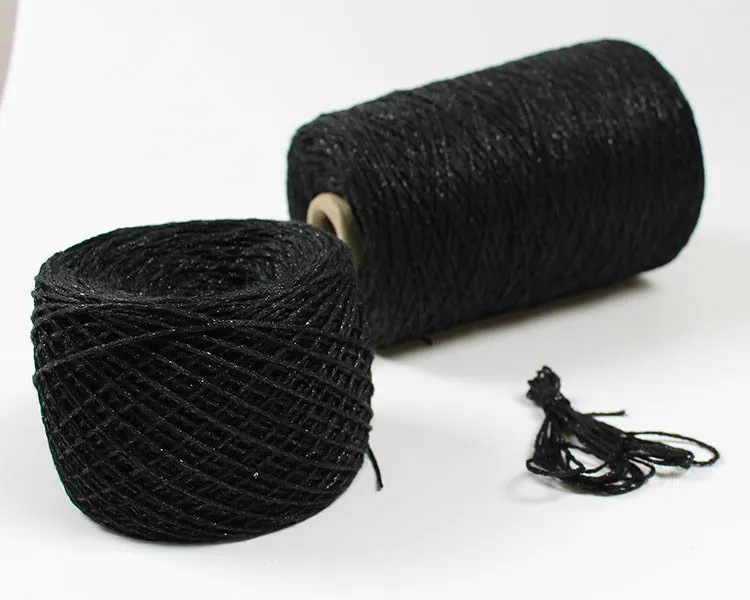 100 г/лот пряжа для вязания и вязания крючком matethread DIY вязание крючком металлик+ хлопок металлизированные нитки для ручного вязания смешанные ZL4 - Цвет: 06