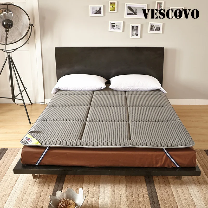 2018 Высокое Качество 4D массажный складной матрас из бамбукового волокна льняной
