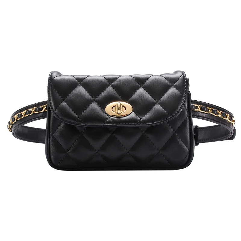 Black Waist Bag CCRXRQ, Женские поясные сумки,, модный бренд, кожаная поясная сумка, Женская Удобная поясная сумка, сумка для шоппинга, телефона, поясная сумка, горячая Распродажа, поясная сумка - Цвет: Black Waist Bag