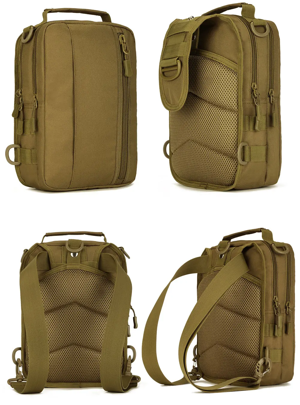 SINAIRSOFT Военный Тактический Рюкзак Molle Кроссбоди Нейлон 10 дюймов планшет Рюкзаки Кемпинг Охота Рыбалка Спортивная Сумка