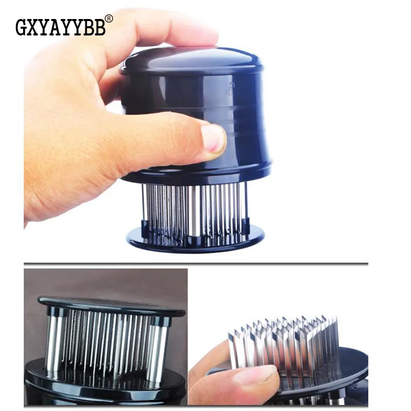 GXYAYYBB Professional Мясо Tenderizer иглы с 56 Нержавеющая Сталь Лезвия Кухня пособия по