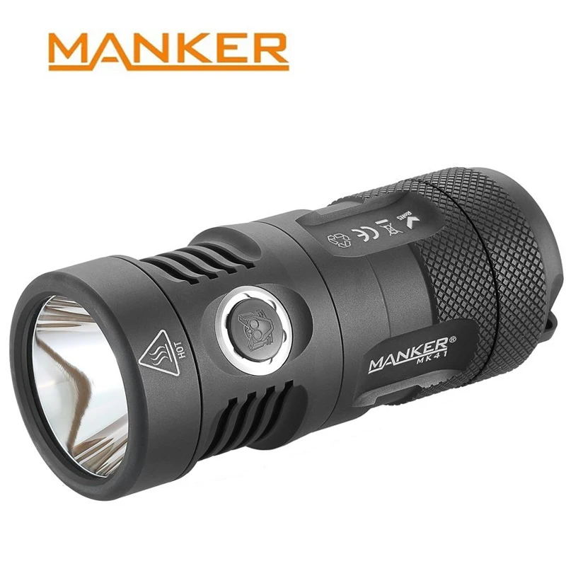 Светодиодный фонарик Manker MK41 HI 1500 люмен Cree XHP35 Суперкомпактный для метательного