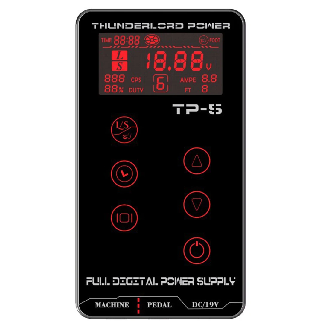 Тату источник питания Профессиональный 4 цвета Сенсорный экран TP-5