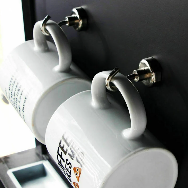 4 шт. Магнитные Крючки мощные сверхмощные неодимовые магнитные поверхности