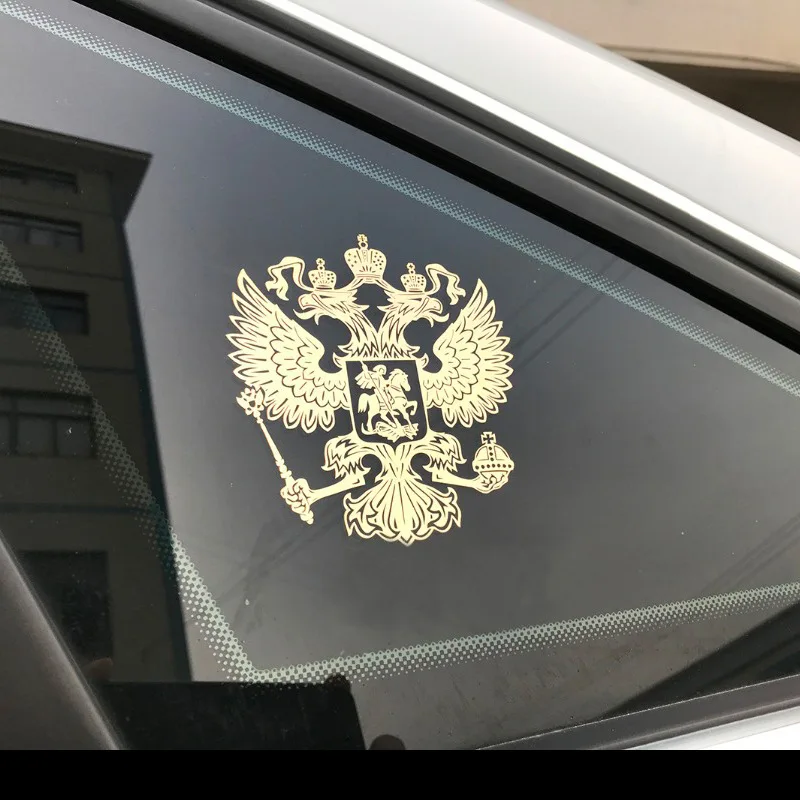2018 автомобиль 3D модификация герб России металлические наклейки на кузов