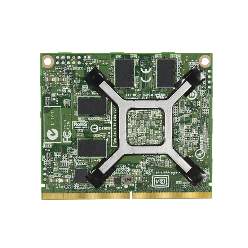 НОВЫЙ NVIDIA Quadro 2000M 2G видеографические карты GPU GDDR5 для HP 8740W 8760W 8540W 8560W 8560P Dell PMY8Y M4600