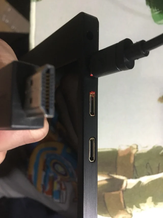15 6 &quotсупер тонкий 8 мм игровой монитор для PS3 PS4 Pro XBOX переключатель портативный
