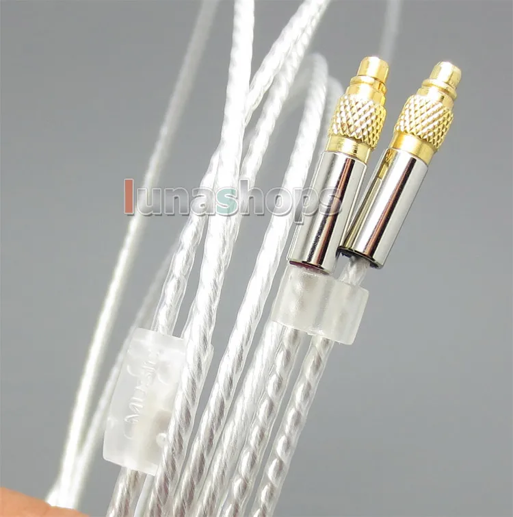 

6N OCC Silver Plated Cord Headaphone Cable For Shure srh1440 srh1840 SRH1540 LN004672