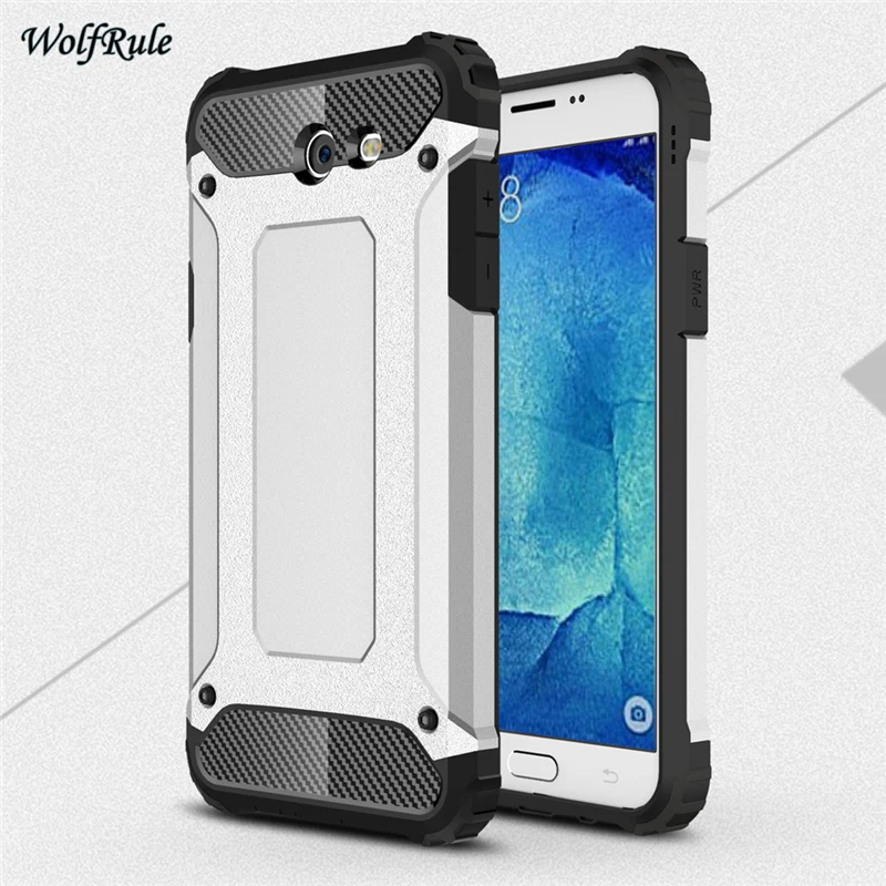 WolfRule For Case Samsung Galaxy J7 2017 Anti Knock TPU &amp PC Armor Phone J727 |
