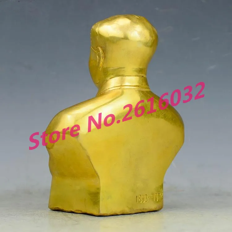 

China's Chairman Mao's Bronze car ornaments, car ornaments