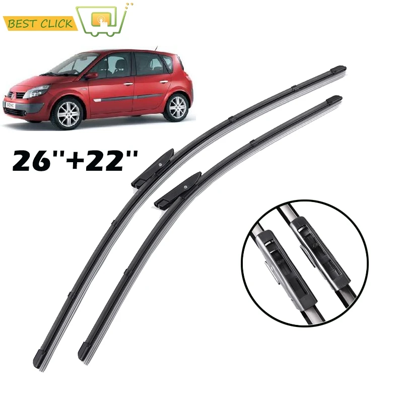 Стеклоочистители Misima передние для Renault Scenic 2 Grand 2005 2006 2007 2008 2009 | Автомобили и