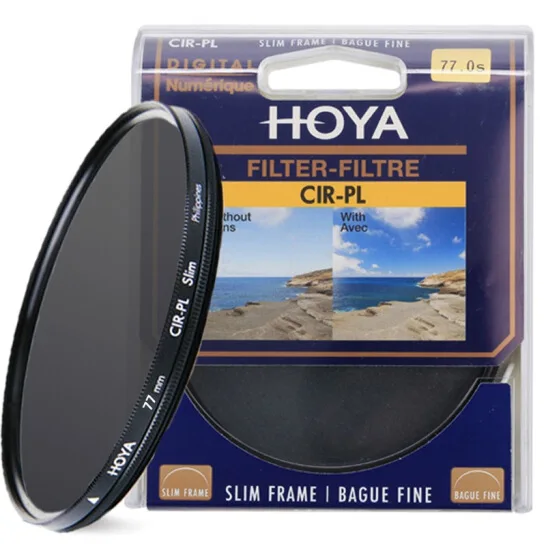 Тонкий фильтр HOYA CPL 49 мм 52 58 67 72 77 82 круговой поляризационный/поляризационный CIR PL