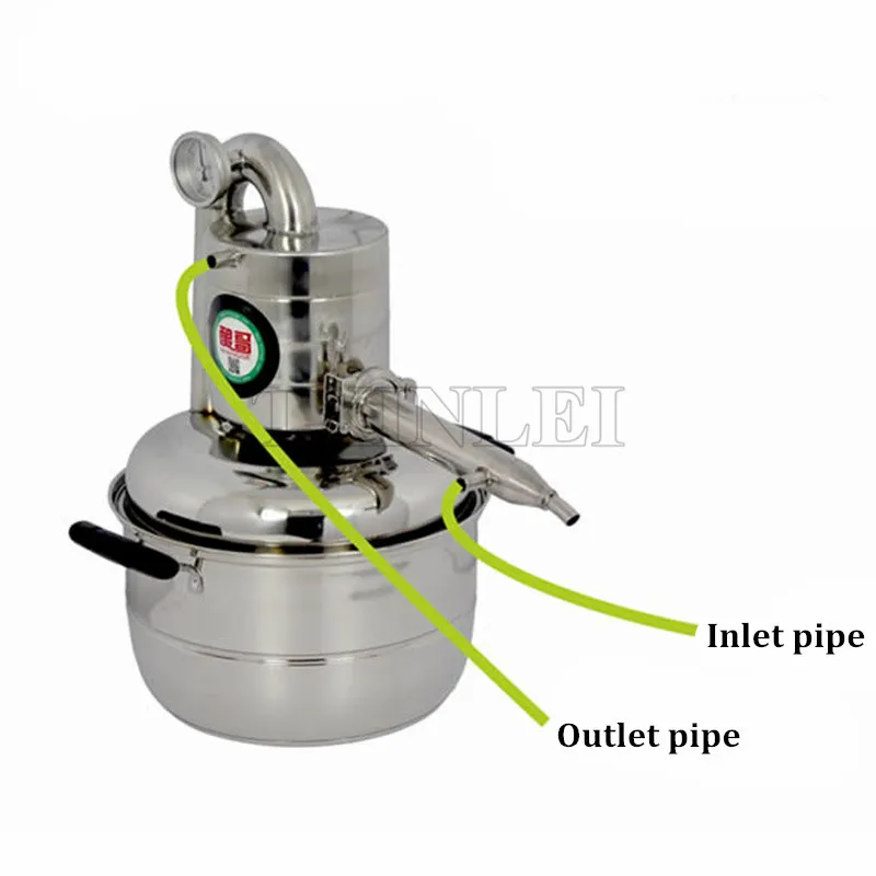 15L дистиллятор бар бытовой техники вино перегонный куб дистиллированной воды baijiu