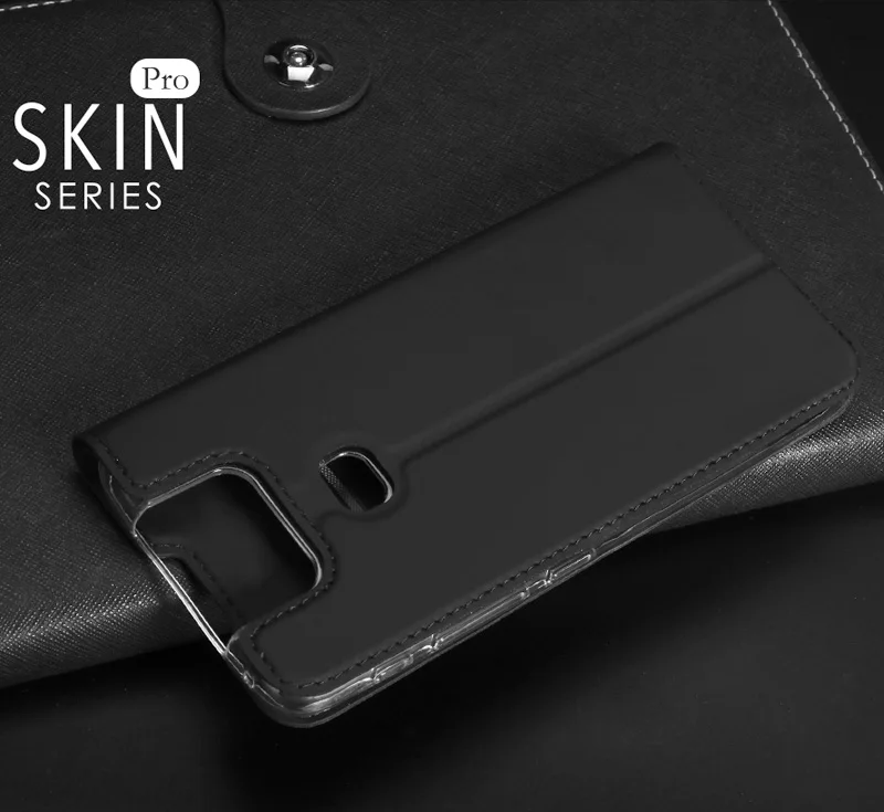 Оригинальный DUX DUCIS чехол для Asus Zenfone 6 ZS630KL Книга Флип кожаный бумажник