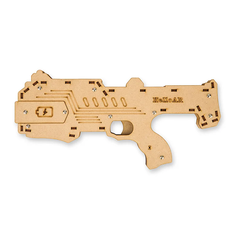 Bluetooth AR-Gun новейший стиль 3D VR игры деревянный материал игрушка портативный AR игры пистолет для Android iOS iPhone телефоны