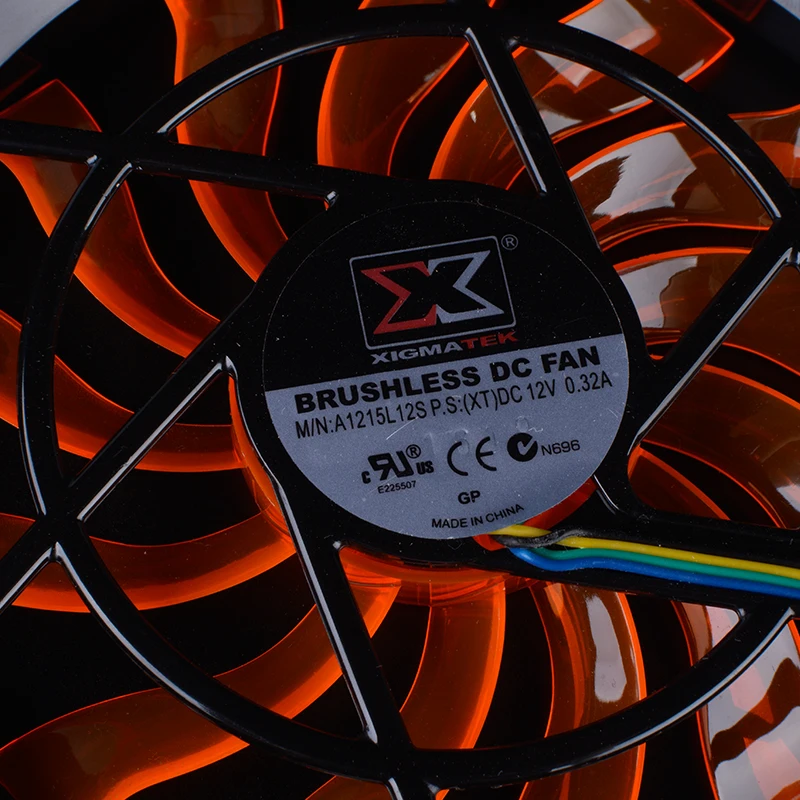 Вентилятор XIGMATEK 120 мм 120x120x15 12 В 0 32 а для компьютерного процессора