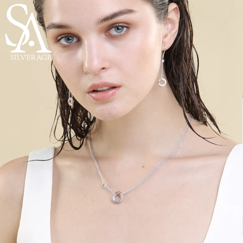Женские длинные серьги из серебра 925 пробы цвета розового золота|drop earrings|earrings